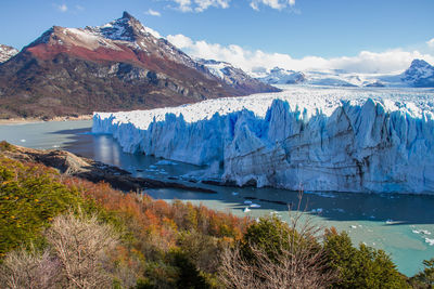 Scenic view of lake