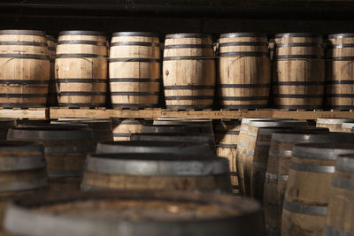 Whiskey barrels