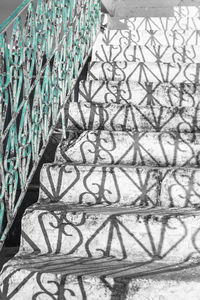 Close-up of metal structure