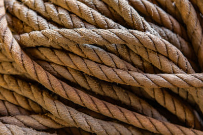 Detail shot of ropes