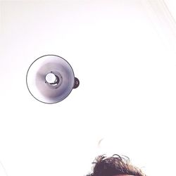Low angle view of ceiling