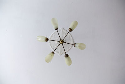 Low angle view of lamp