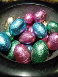 Close-up of colorful balls