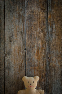 Full frame shot of old wooden wall