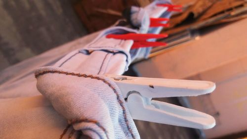 Low section of person