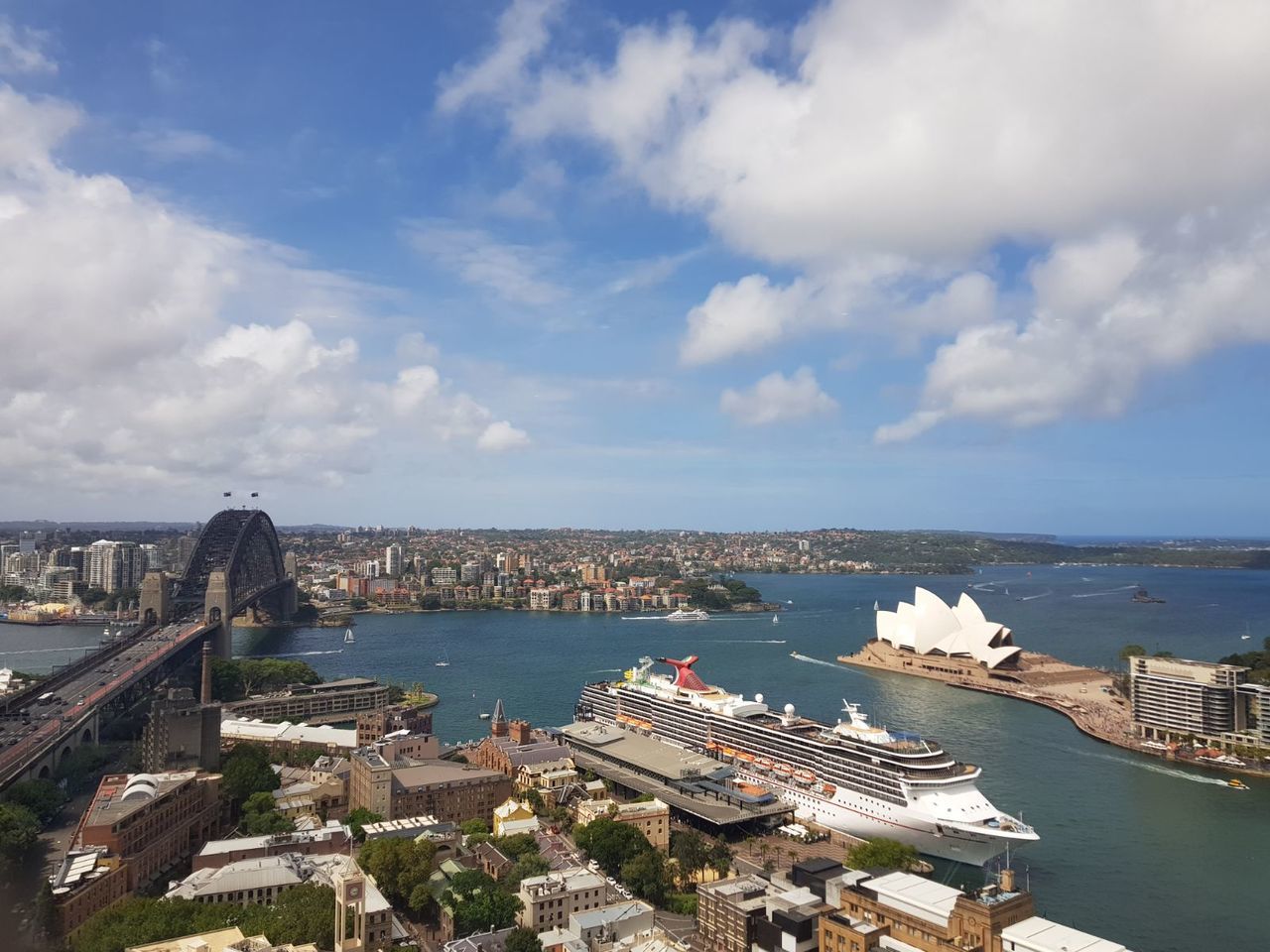 architecture, built structure, building exterior, water, sky, cityscape, cloud - sky, sea, high angle view, day, transportation, city, no people, nautical vessel, outdoors, nature, waterfront, travel destinations, beauty in nature, horizon over water