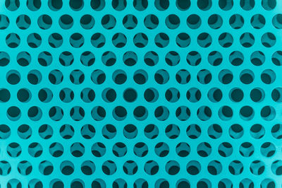 Full frame shot of patterned metal