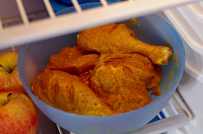 Close-up of food in plate