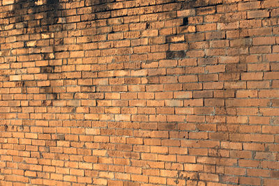 Full frame shot of brick wall