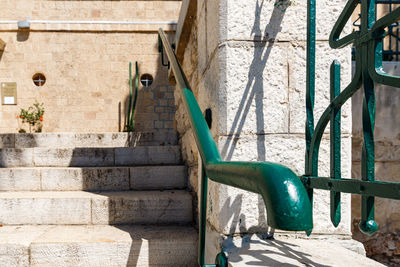 Staircase in old building