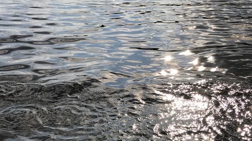 Full frame shot of rippled water