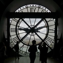 Clock on wall