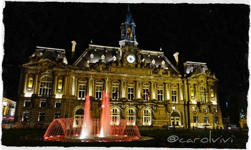 architecture, building exterior, built structure, famous place, statue, illuminated, travel destinations, low angle view, sculpture, place of worship, night, religion, spirituality, art and craft, human representation, travel, international landmark, tourism, art