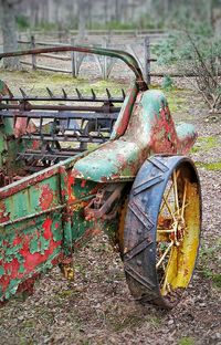 Old rusty train