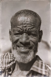 Portrait of a man smiling