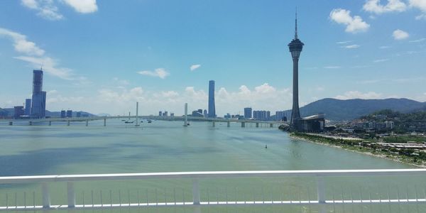 City buildings against sky