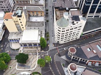Aerial view of cityscape