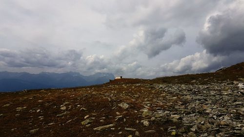 Panoramic view of landscape against sky