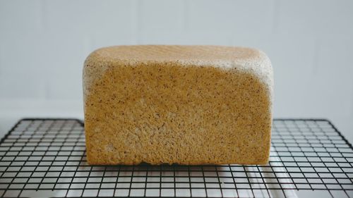 Close-up of bread on table