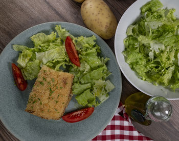 Close-up of food in plate