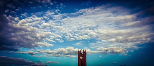 Low angle view of sky