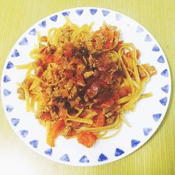 Close-up of food in plate