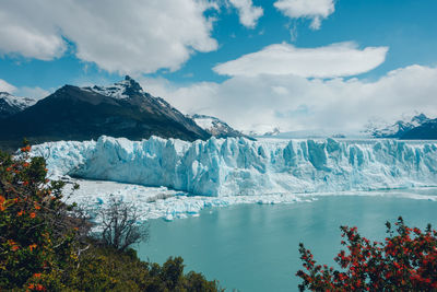 Perito moreno glacier in patagonia argentina