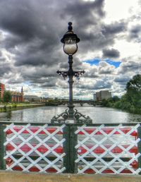 Reflection of clouds in water