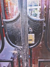 Close-up of rusty metal