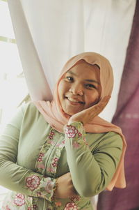 Portrait of a smiling girl