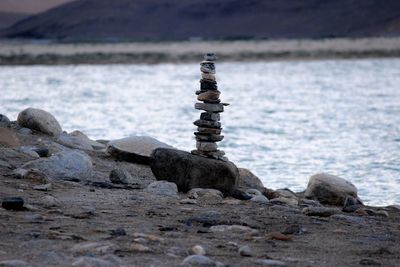 Close-up of water against sea