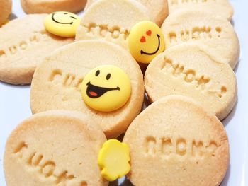 Close-up of smiley face