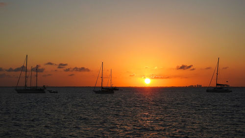 Sunset off key west