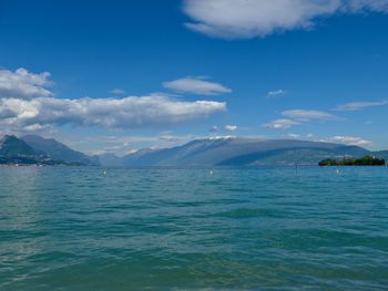 Garda lake in springtime 