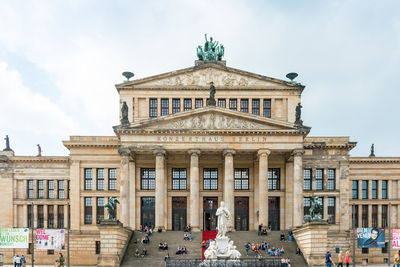 People at konzerthaus berlin in city