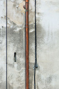 Close-up of weathered wall