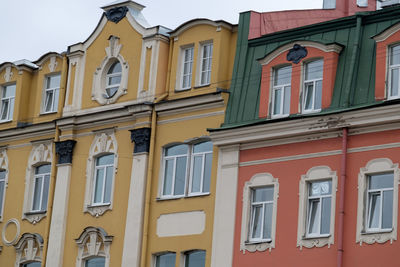 Low angle view of building against sky