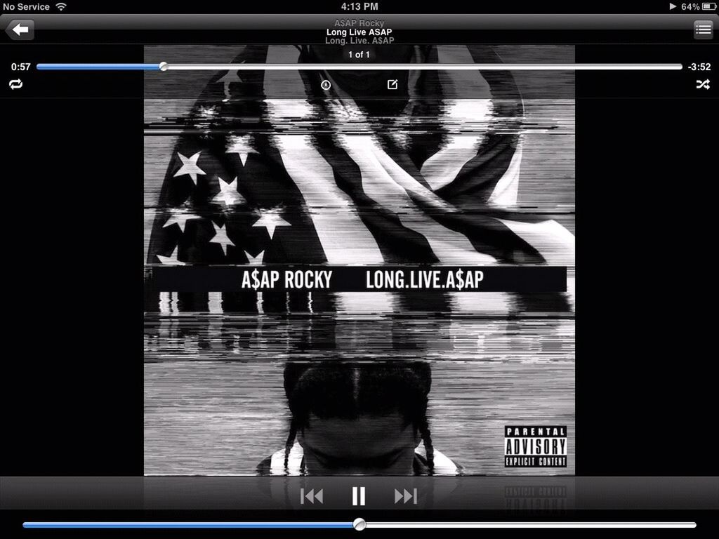 Listening to long live asap