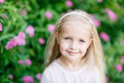 Close-up of young woman