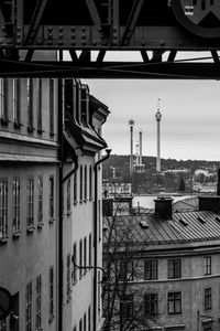 Buildings in a city