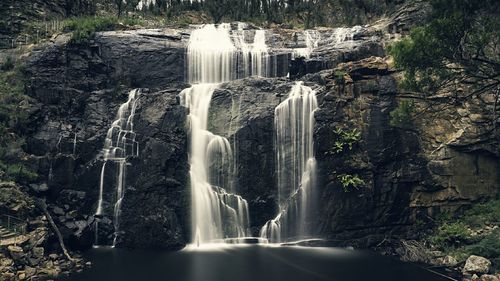 Waterfall in forest