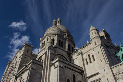 Low angle view of cathedral against sky