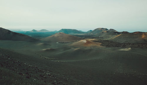 View of a desert