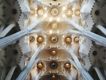 Low angle view of ceiling