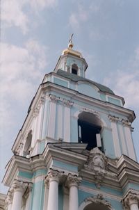 Low angle view of building against sky