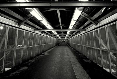 Road leading towards building