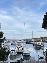 Boat waiting in harbour