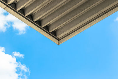Low angle view of building against sky