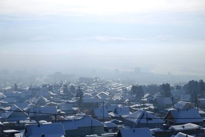 View of cityscape against sky