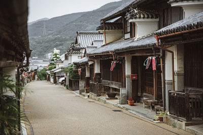 Street amidst buildings in city